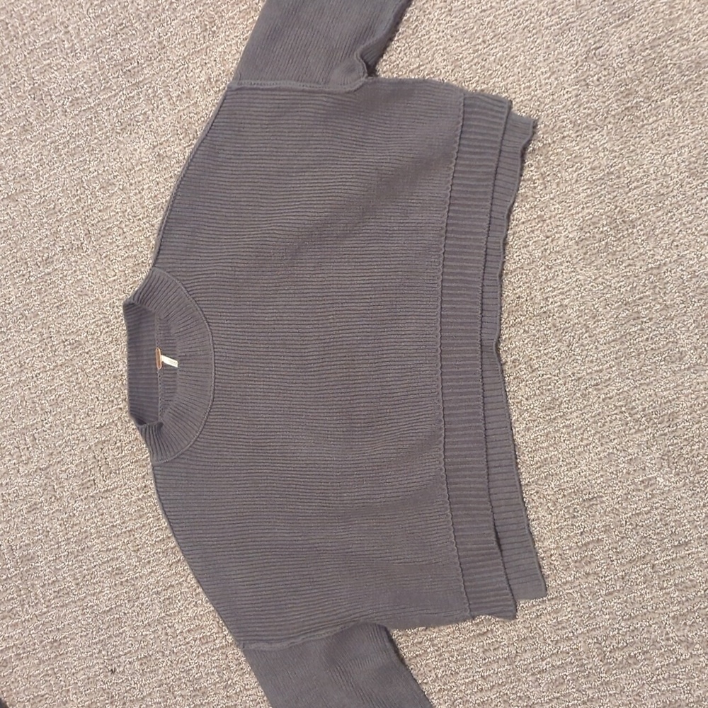 Free People Easy Street Sweater Cropped